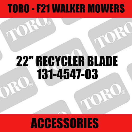 Toro - 22" Recycler Blade - Sunshine Coast Mowers
