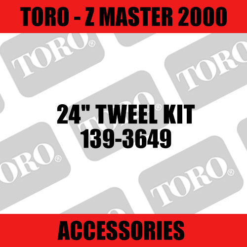 24" Tweel Kit (Z Master 2000) - Sunshine Coast Mowers