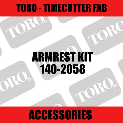 Toro - Armrest Kit (TimeCutter Fab) - Sunshine Coast Mowers