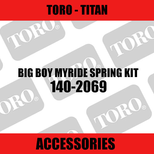 Toro - Big Boy MyRide Spring Kit  (Titan) - Sunshine Coast Mowers