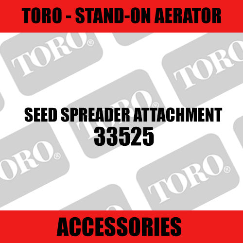 Toro - Seed Spreader Attachment - Sunshine Coast Mowers